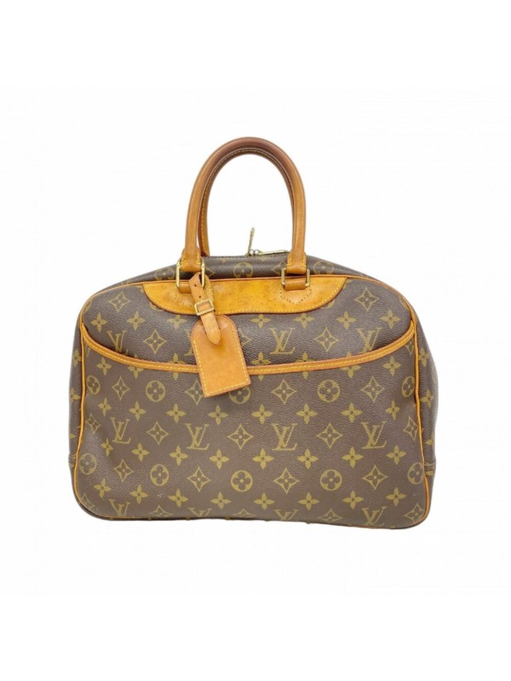 Louis Vuitton Handbag Monogram Deauville Brown